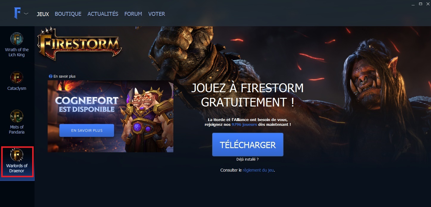 firestorm launcher download